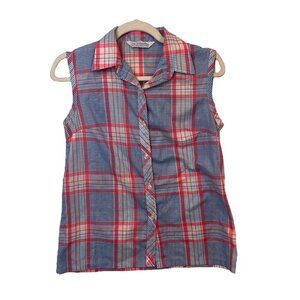 True Vintage miss fashionality Plaid Shirt